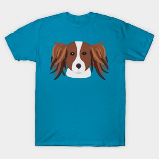 Kooikerhondje Cartoon Face T-Shirt